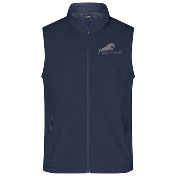 ZRFV Herren Softshell Weste navy