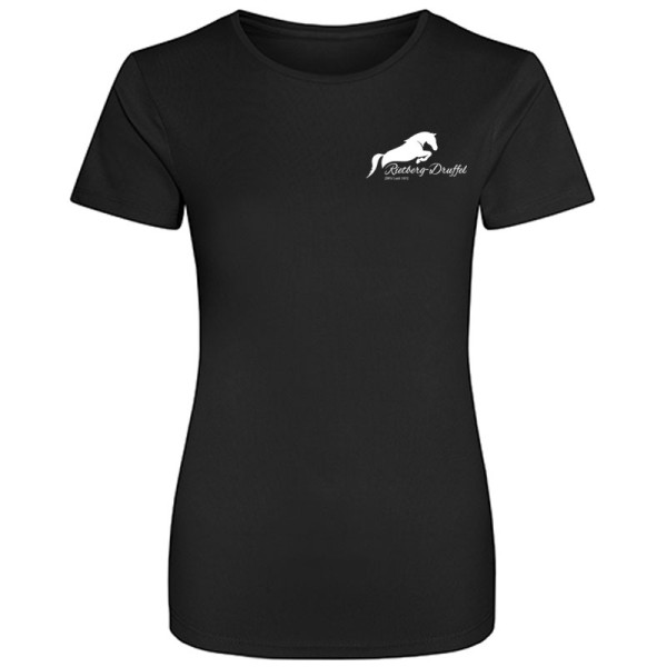 ZRFV Damen Funktions-Shirt schwarz