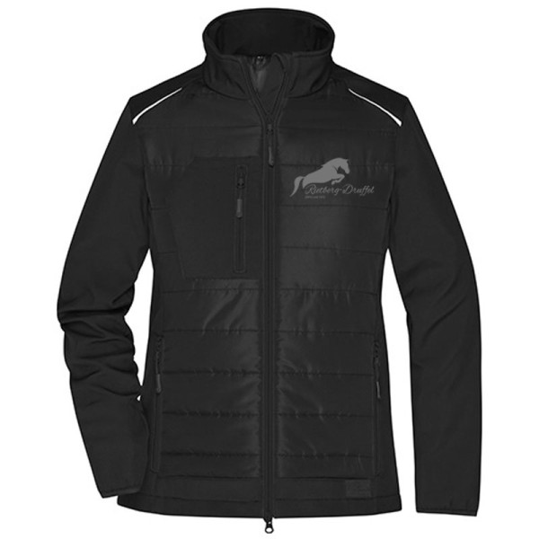 ZRFV Damen Hybrid Jacket schwarz