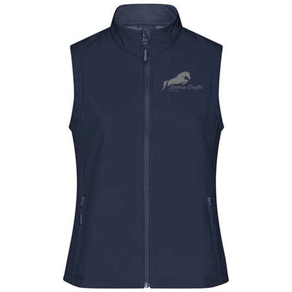ZRFV Damen Softshell Weste navy